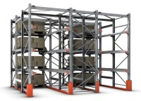 Стеллажи глубинные