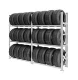 Стеллаж для автошин и дисков 2000х2400х400 3 яруса